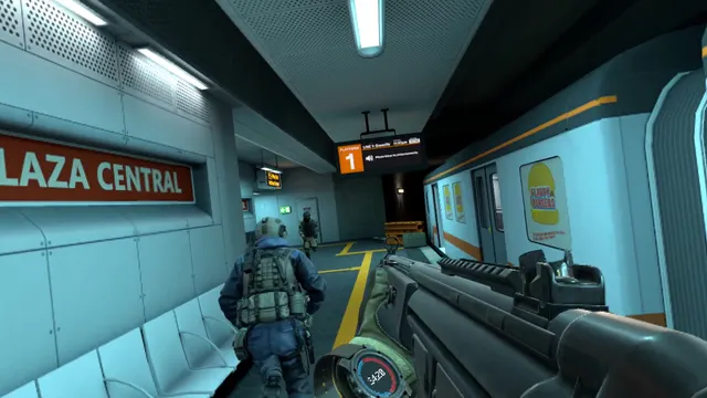 Pavlov Shack montre un affrontement de tir en réalité virtuelle