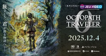 Visuel officiel d’Octopath Traveler 0, listé par Square Enix sur Nintendo Switch 2