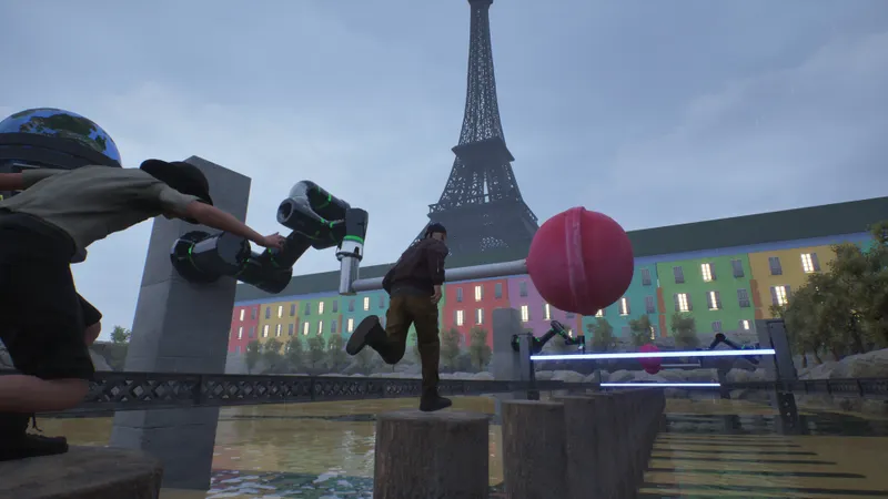 Galumb : capture officielle d’une scène de jeu