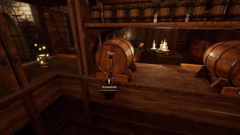 Official Tavern Legends screenshot showing tavern activities