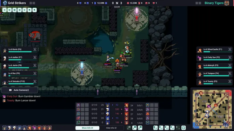 Draft et préparation tactique dans Teamfight Manager 2