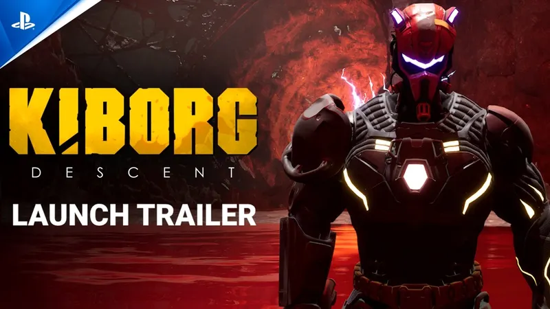 KIBORG Descent DLC montrant Morgan dans les profondeurs cybernétiques d’Omega-201