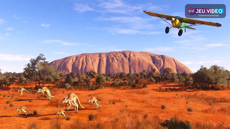 Microsoft Flight Simulator survole l’Australie dans World Update 21