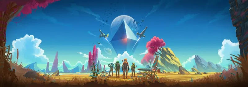 No Man's Sky NEXT fond