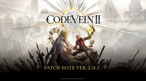 CODE VEIN II 2.01 : personnages du jeu sur le visuel officiel