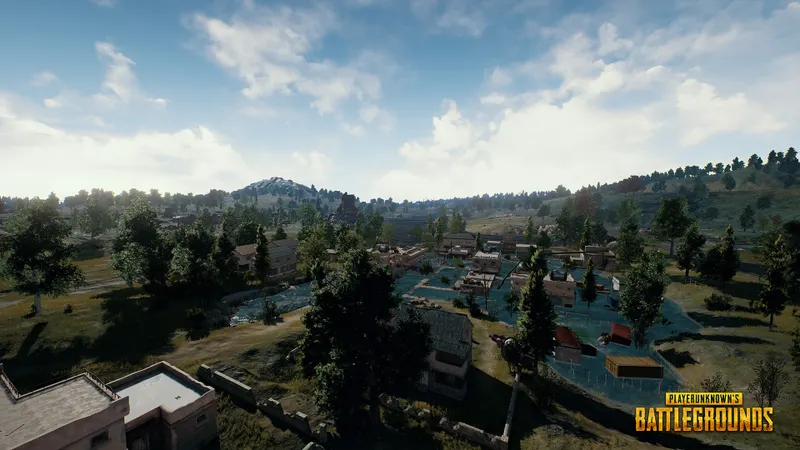 Playerunknown's Battlegrounds town