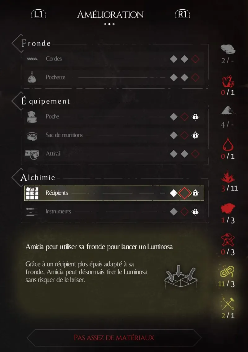 A Plague Tale Innocence - Améliorations