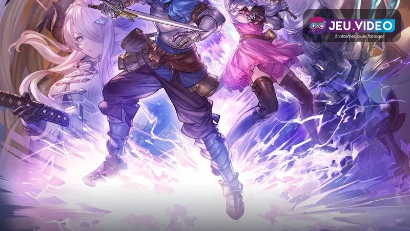 Granblue Fantasy Versus Rising mode arcade et présentation de personnage