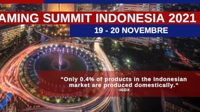 Première édition de l'évènement professionnel Gaming Summit Indonesia