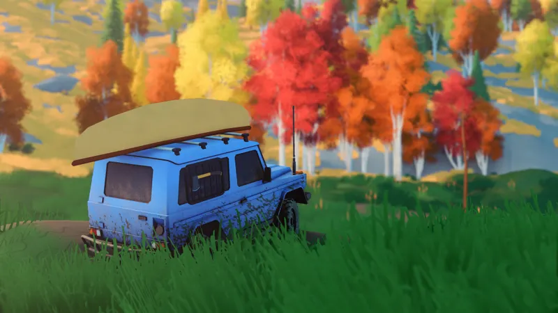 over the hill screenshot from the Steam gallery accompanying the game's release
