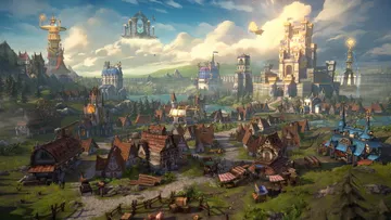 Heroes Olden Era ville Temple dans la stratégie fantasy