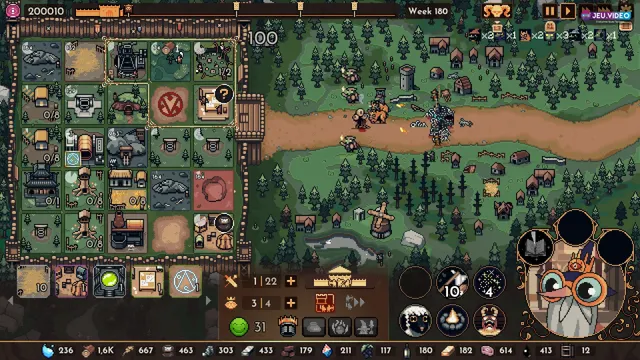 The King Is Watching trailer avec le royaume et ses défenses en action