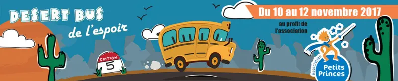 Le Desert Bus de l'Espoir