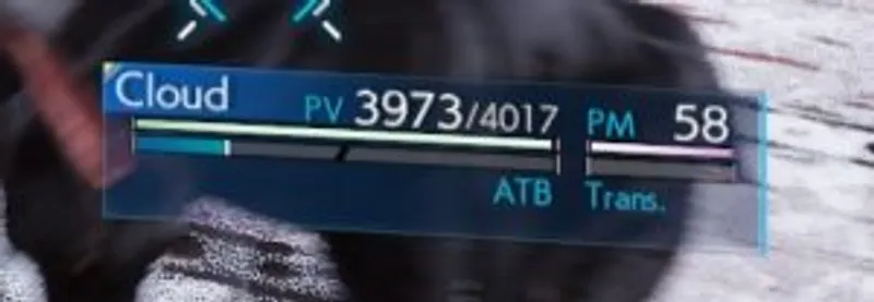 Final Fantasy VII Remake - Combat - ATB