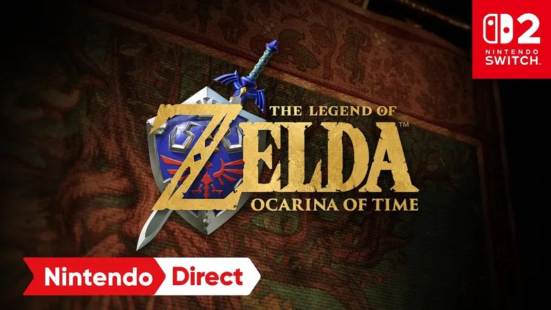 Aperçu haute résolution du trailer officiel de The Legend of Zelda Ocarina of Time