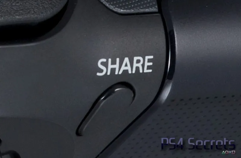 Le fonction SHARE de la playstation 4 expliquée