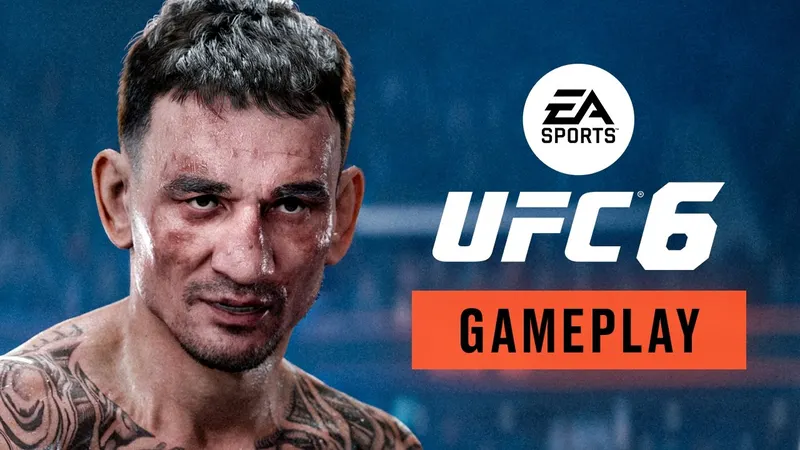 Image du trailer gameplay officiel de EA SPORTS UFC 6 sur YouTube