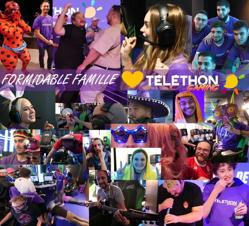 Téléthon gaming une grande famille