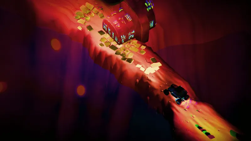 Parcours d'obstacles officiel de Co-Drive Chaos
