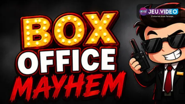 Visuel officiel de Box Office Mayhem : Theatre Tycoon, simulation de gestion de cinéma
