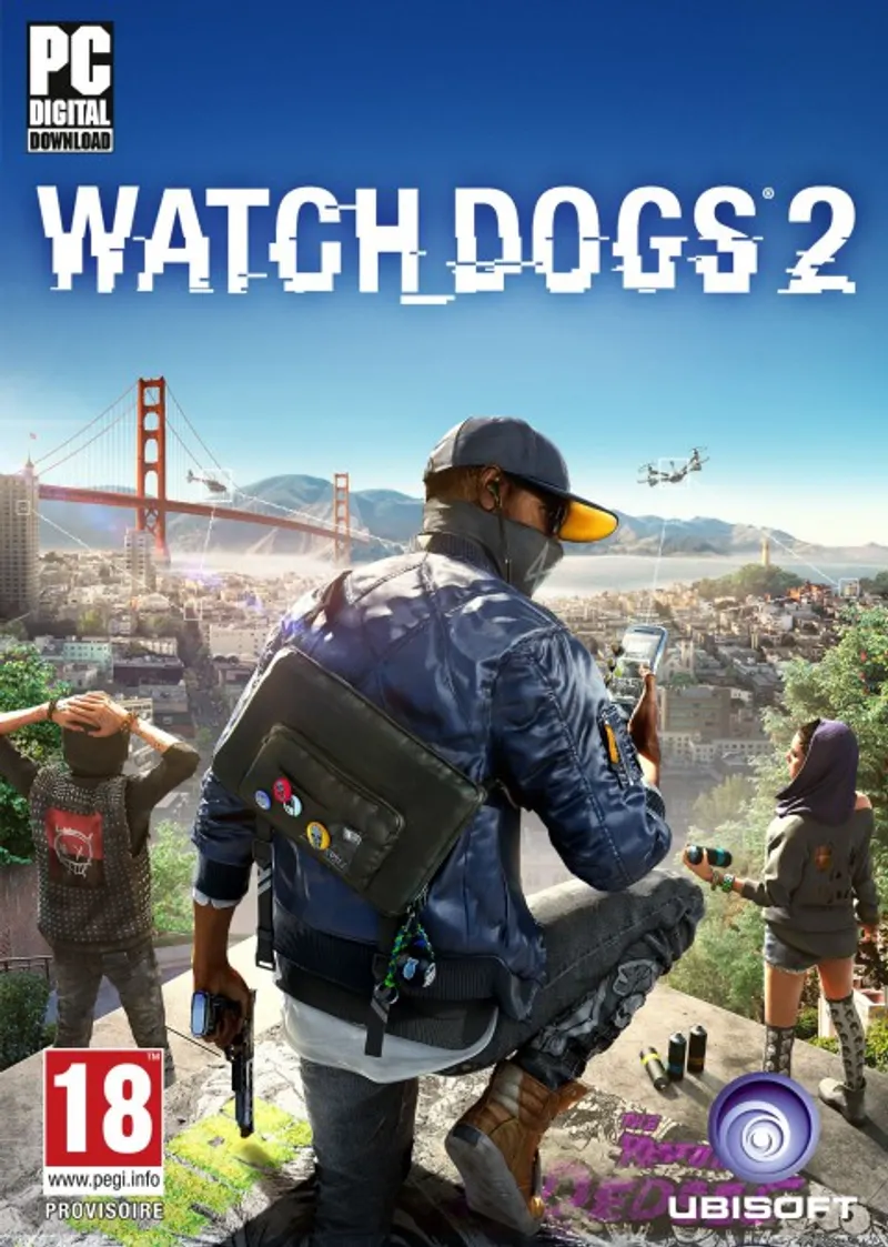 watch dogs 2 jaquette avant gold