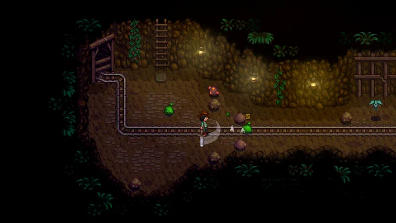 Capture officielle de Stardew Valley avec un habitant de Pelican Town, utile pour planifier les dialogues et cadeaux quotidiens.