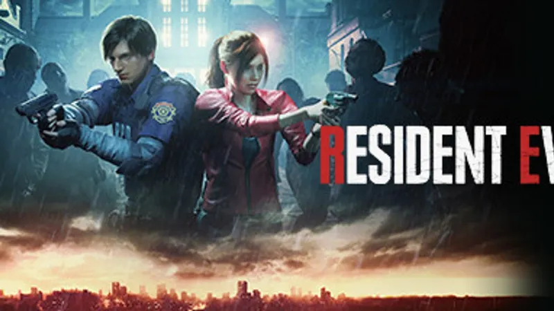 Resident Evil 2, visuel officiel de la fiche Steam du jeu