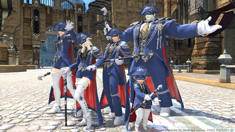 ffxiv battle royal mage bleu