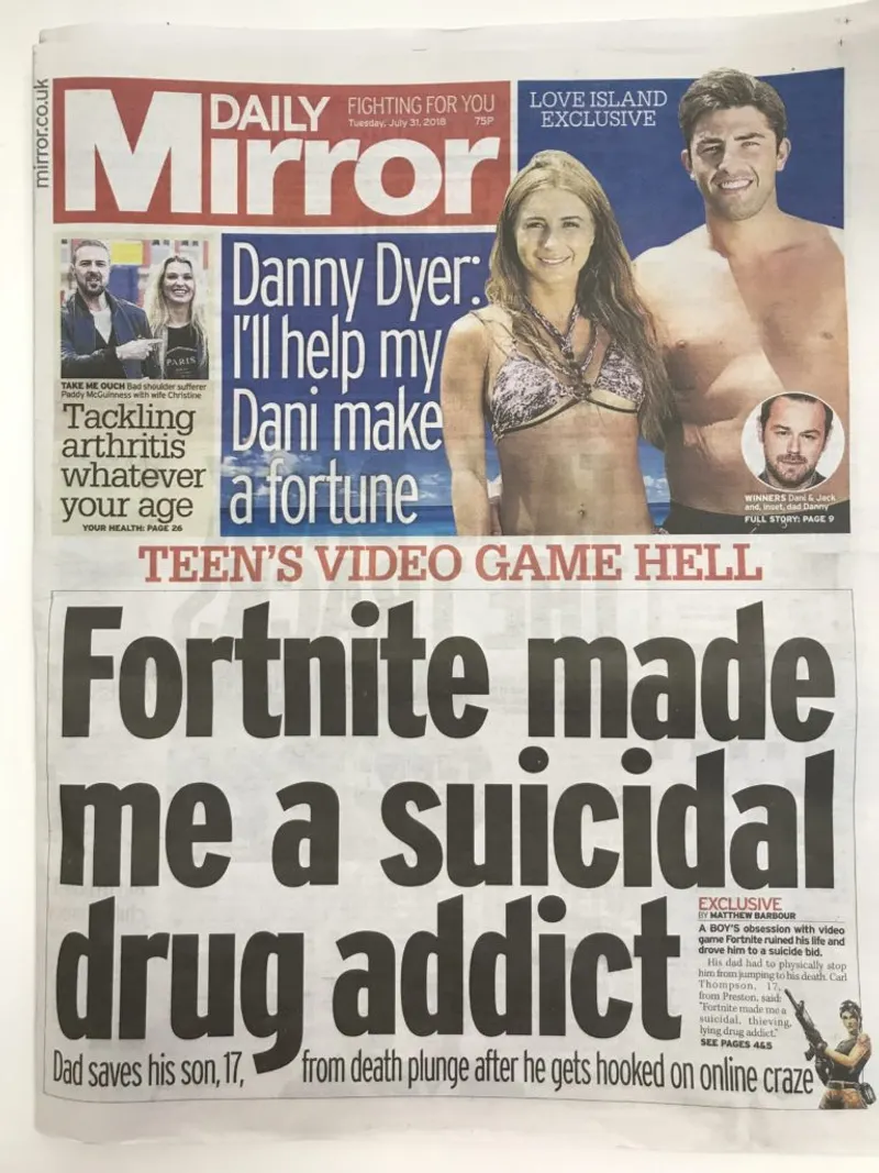 Jeux video et médias