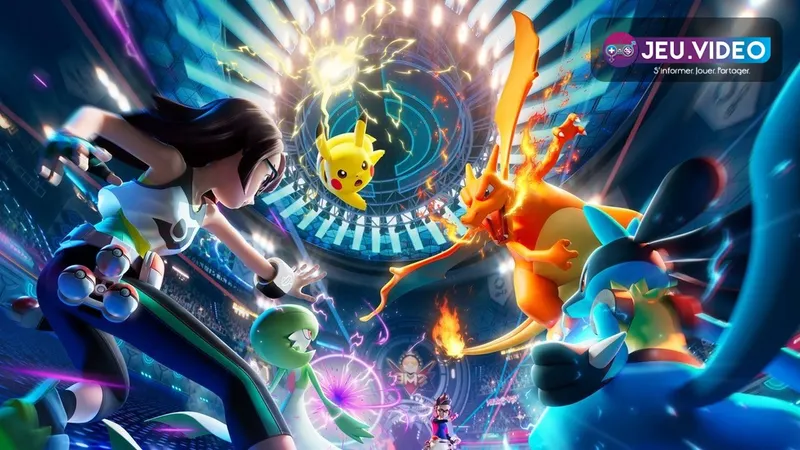 Pokémon Champions Master Ball avec l’équipe de départ en image officielle