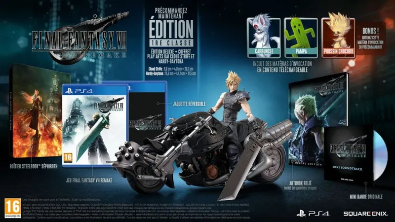 Final Fantasy VII Remake - 1ere classe