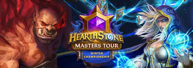 Affiche officielle du Hearthstone Winter Championship 2026