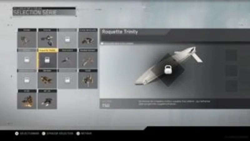 Bonus de séries de points roquette-trinity