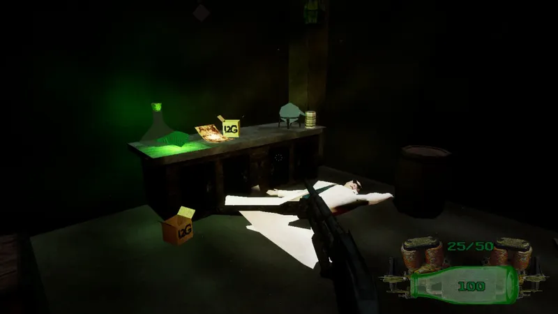The Down Below : capture officielle d’un niveau