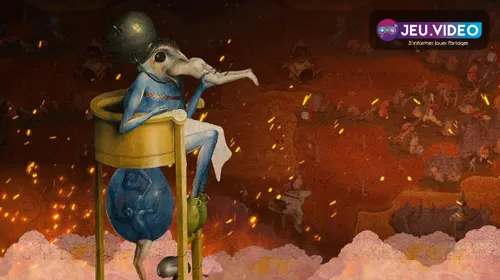 Canvas Infernum trailer avec peinture infernale et stratégie en tuiles sur PC