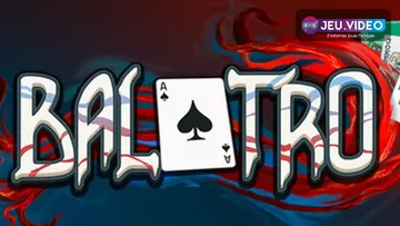 Visuel officiel de Balatro montrant des cartes de poker et des Jokers