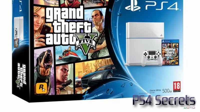 Playstation 4 : Préparez-vous à deux bundles GTA 5