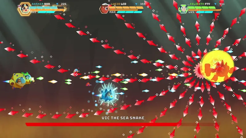 B.ARK et le boss serpent