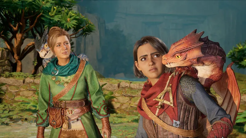 Capture officielle de Split Fiction montrant le contexte de gameplay pour l'étape 1 du guide joueur
