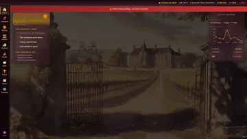 Grand Cru : The Wine Maker sur Steam, vue du domaine viticole