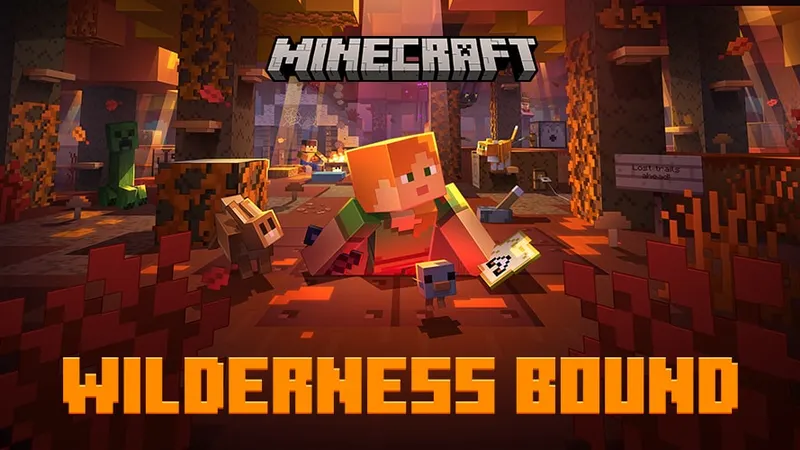 Wilderness Bound Minecraft : forêt aux éclaircies et camps abandonnés