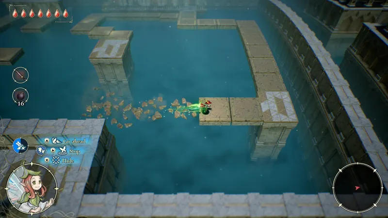Une énigme de ruines dans The Adventures of Elliot : The Millennium Tales