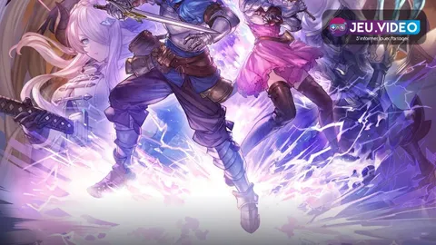 Test Granblue Fantasy Versus Rising : key art officiel avec Gran et Djeeta en combat
