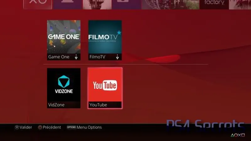 Les faces cachées de la Playstation 4 sur la Mise à jour 2.00