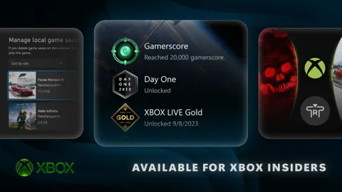 Xbox Insiders : gestion de l’accueil et des sauvegardes locales
