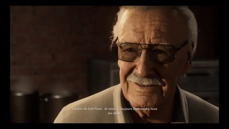 Marvel's Spider-Man Test - Stan Lee