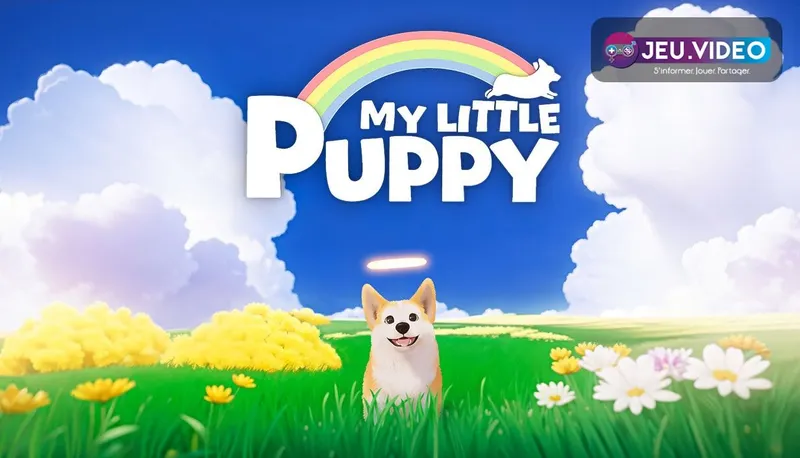 Bong-gu dans le visuel principal de My Little Puppy avant la sortie console