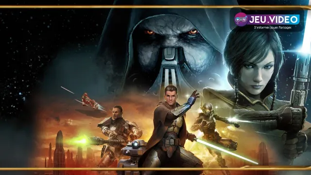 Star Wars SWTOR 7.9 avec héros Sith et Jedi de The Old Republic