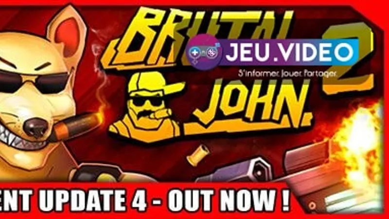 BRUTAL JOHN 2 teaser officiel du nouveau trailer et de la re-annonce