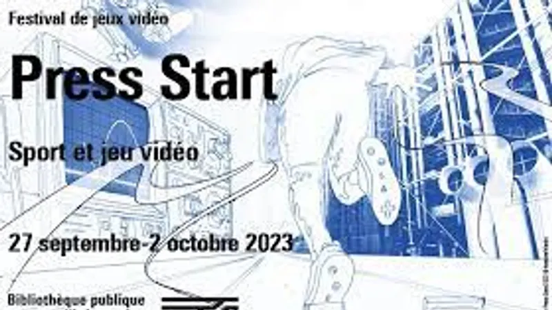 Press Start 2023, le festival de jeu vidéo de la Bpi